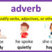 Adverbs in Grammar